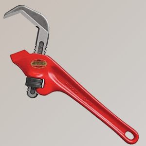 Offset Hex Jaw Pipe Wrench