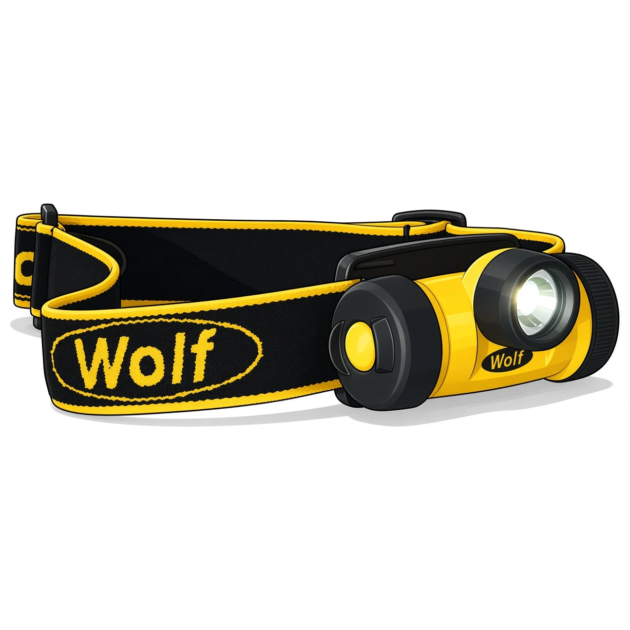 Wolf HT-400Z0 LED Safety Head Torch ATEX Zone 0 — IMPA 330620