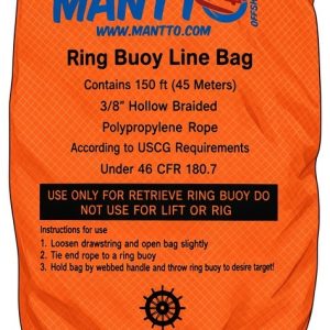 Ring Buoy Line Bag — 150 ft (45 m) — MOF-RBLB-150 — IMPA 330212
