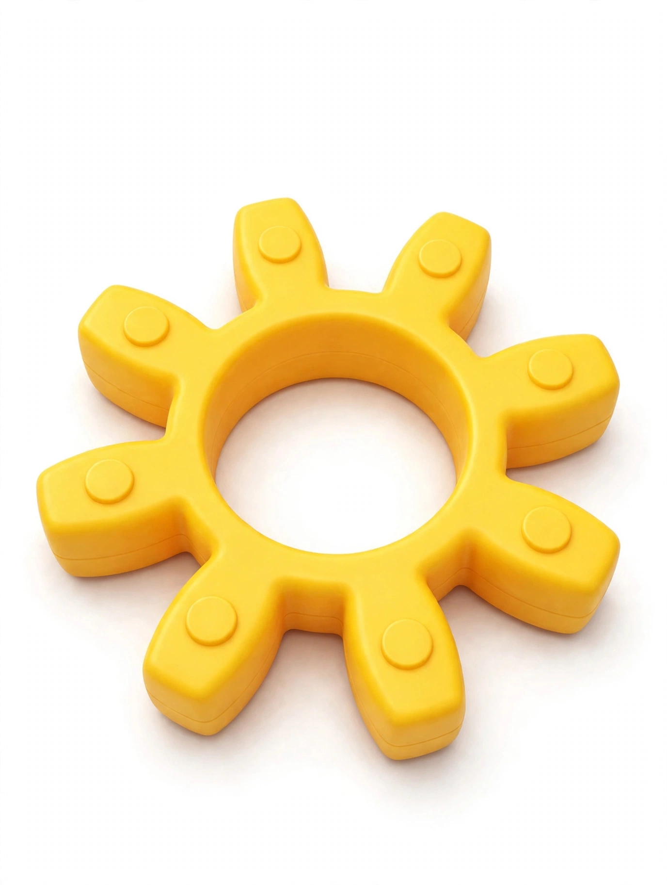 ROTEX GR24 Compatible Flexible Coupling YELLOW Polyurethane